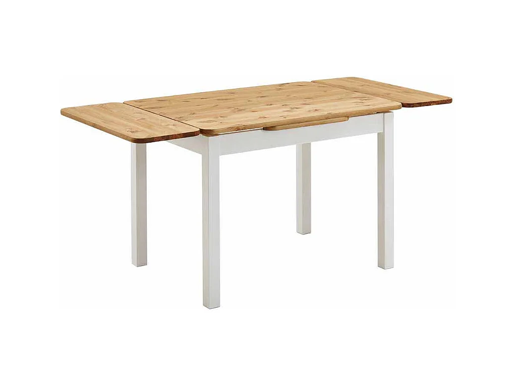 Esszimmertisch in Weiß Kiefer massiv Landhaus Design