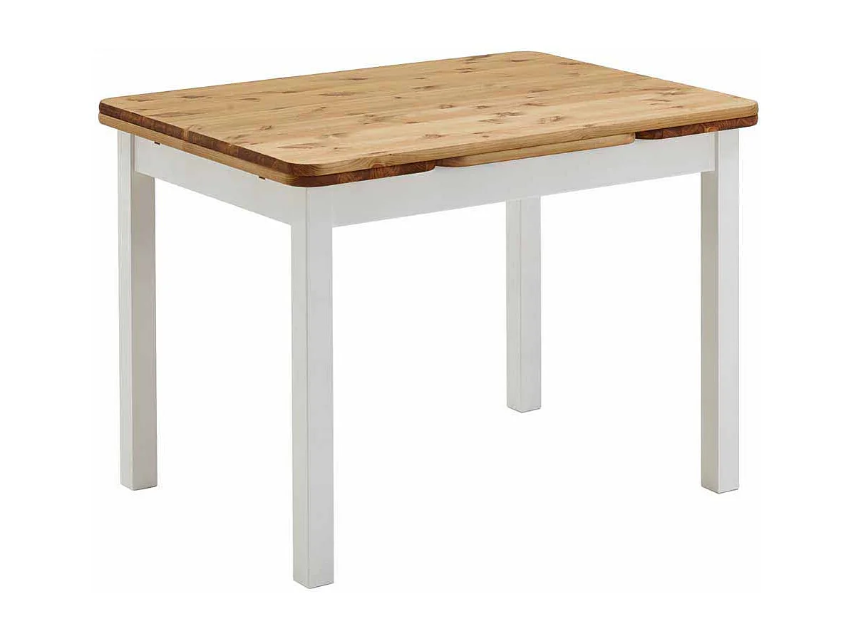 Esszimmertisch in Weiß Kiefer massiv Landhaus Design