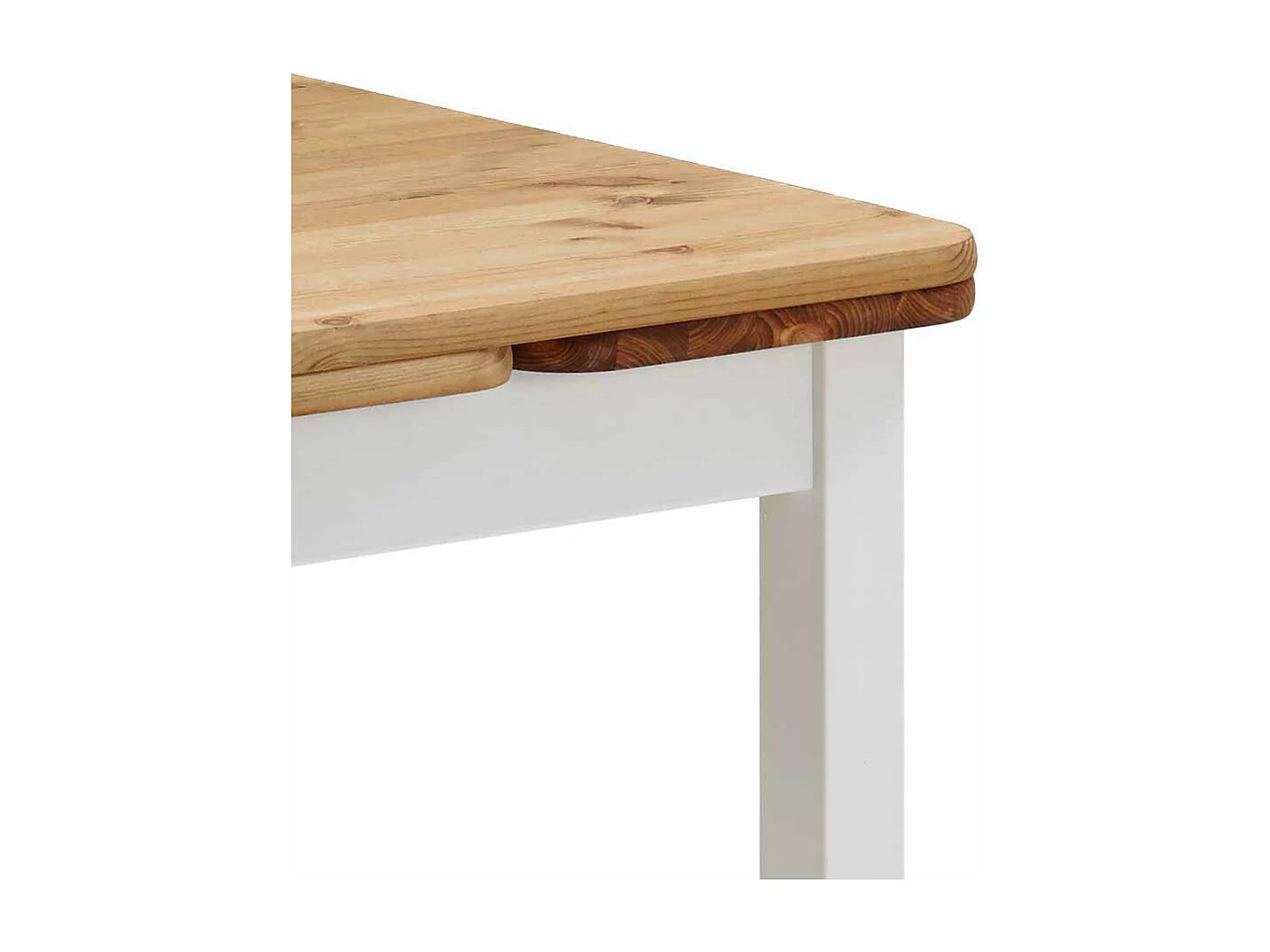 Esszimmertisch in Weiß Kiefer massiv Landhaus Design