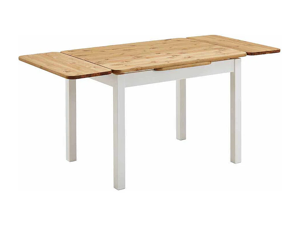 Esszimmertisch in Weiß Kiefer massiv Landhaus Design