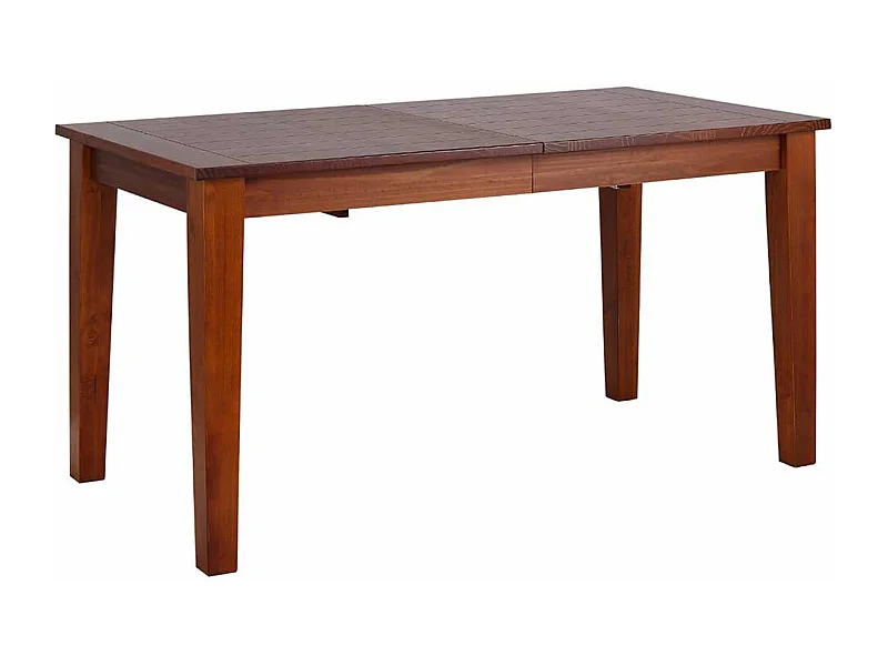 Tisch Esszimmer Esstisch in Holz Braun lackiert