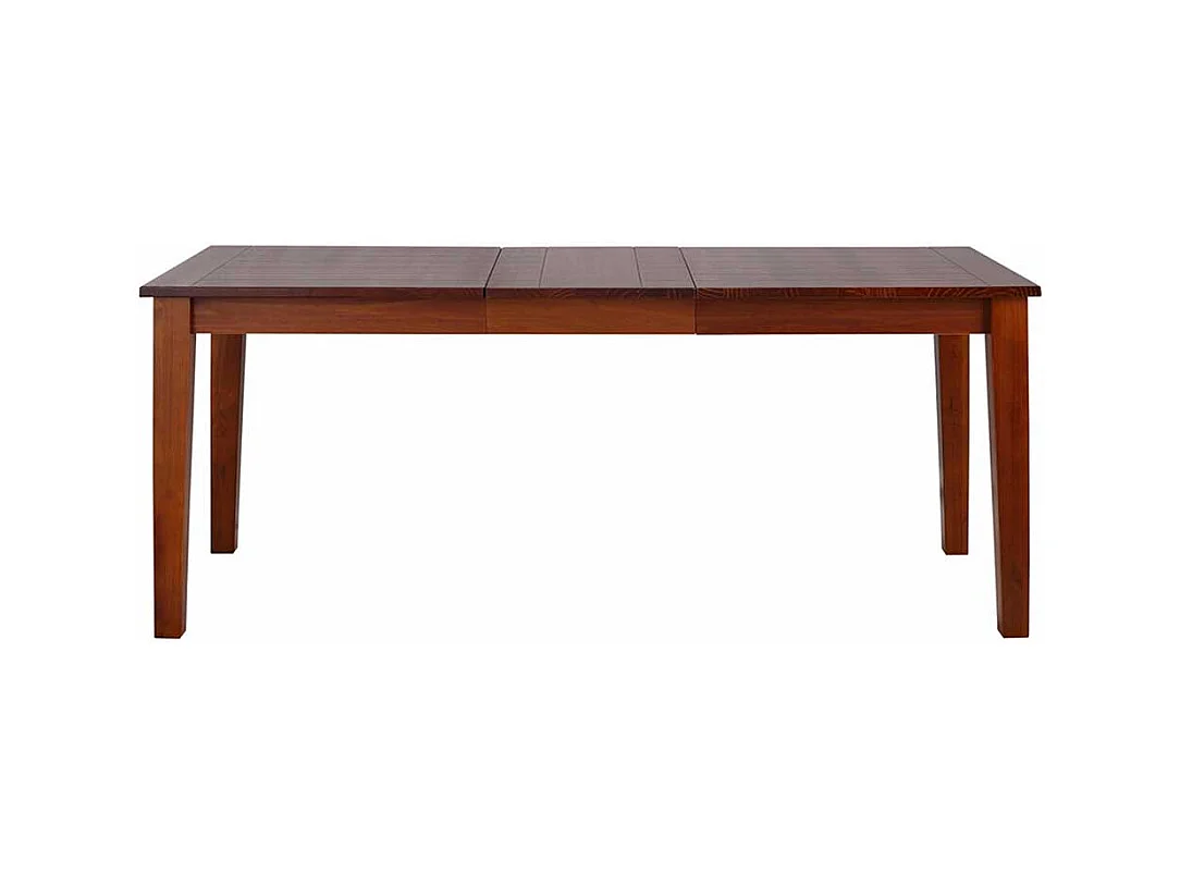 Tisch Esszimmer Esstisch in Holz Braun lackiert