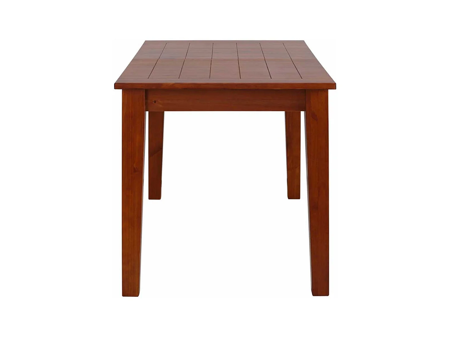 Tisch Esszimmer Esstisch in Holz Braun lackiert