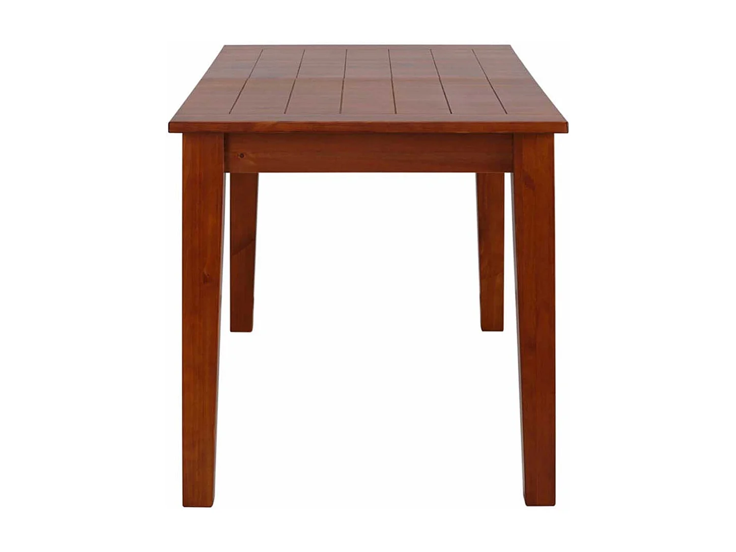 Tisch Esszimmer Esstisch in Holz Braun lackiert