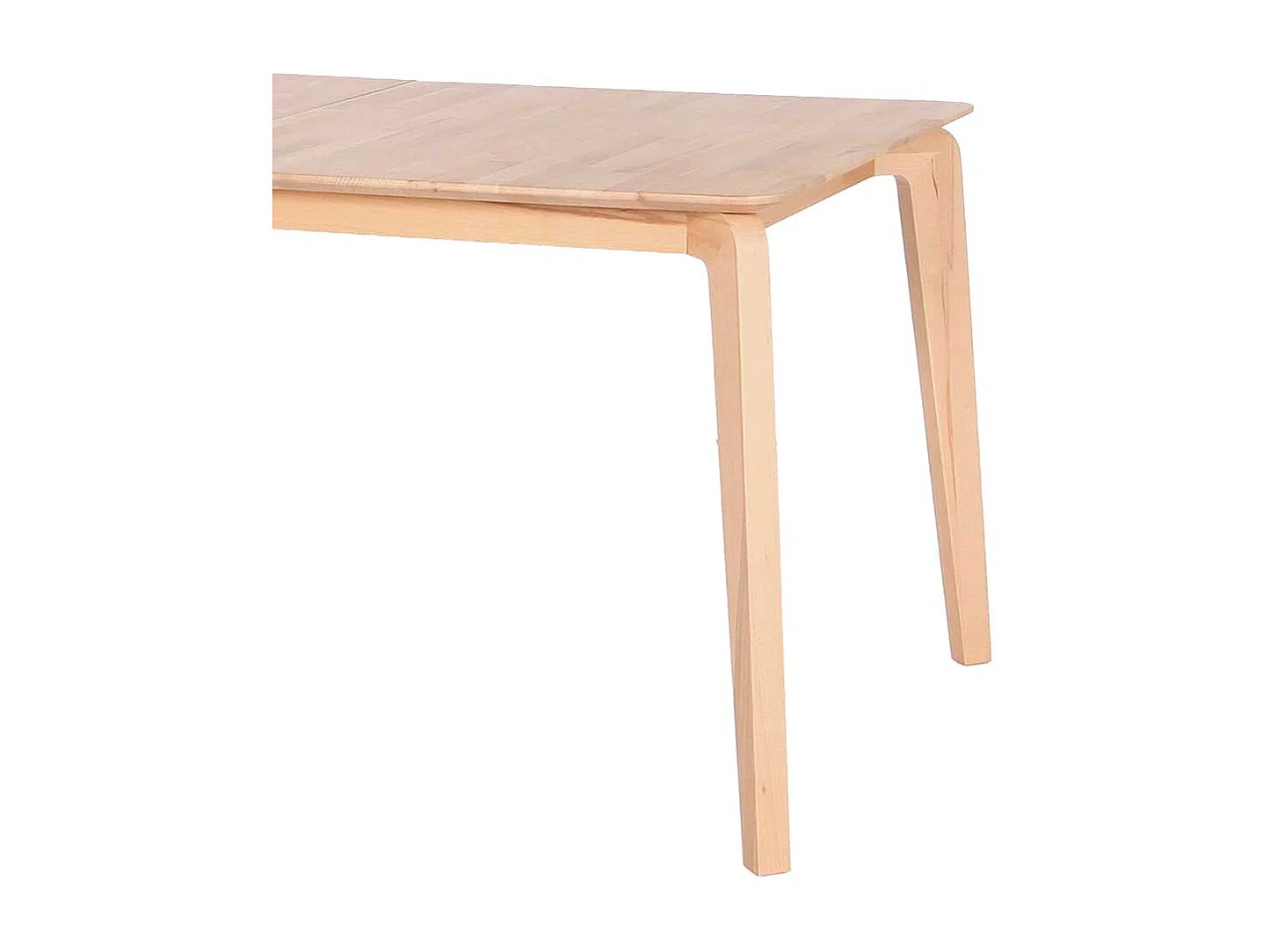 Esszimmertisch aus Kernbuche Massivholz mit Auszug