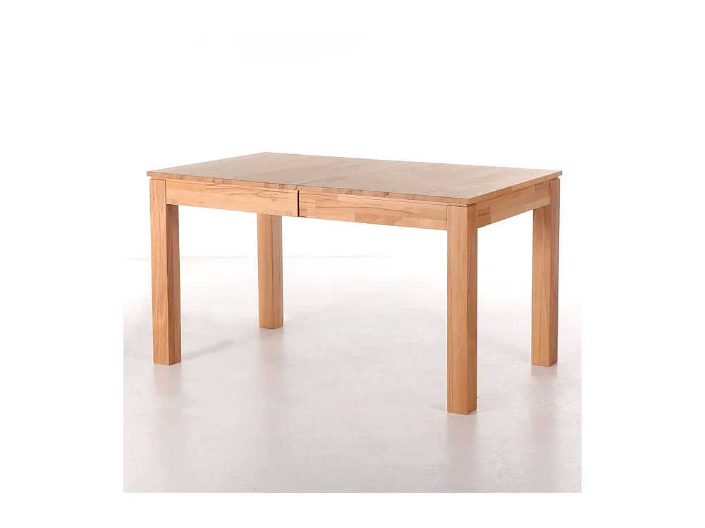 Massivholztisch aus Kernbuche Kulissenauszug