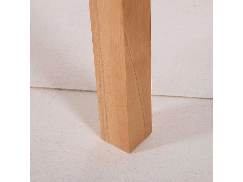 Massivholztisch aus Kernbuche Kulissenauszug