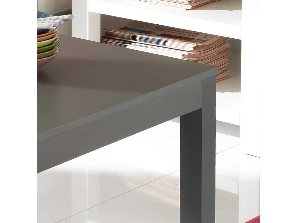 Esstisch in Grau lackiert Buche