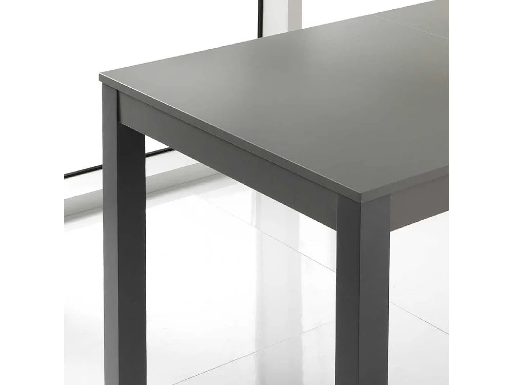 Esstisch in Grau lackiert Buche