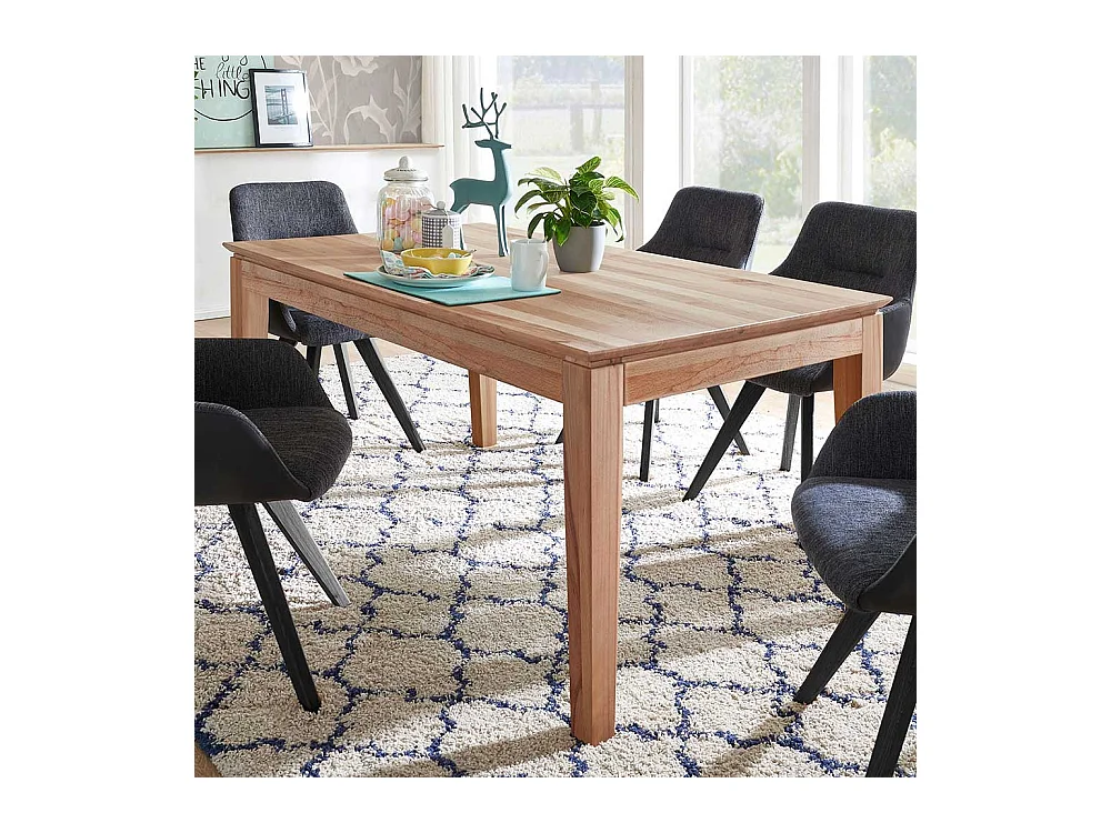 Massivholztisch aus Kernbuche Butterflyauszug