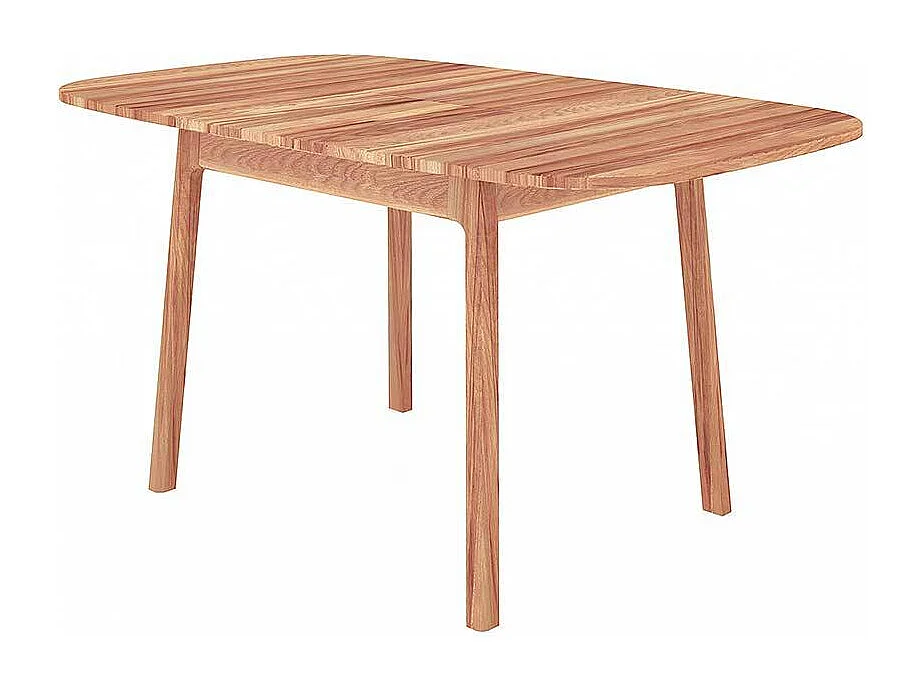 Esstisch Holztisch aus Kernbuche Massivholz mit Vierfußgestell