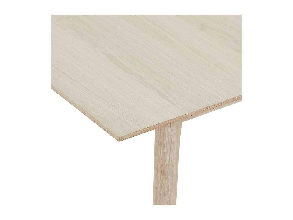 Esstisch Ausziehtisch in Eiche weiß mit Kulissenauszug