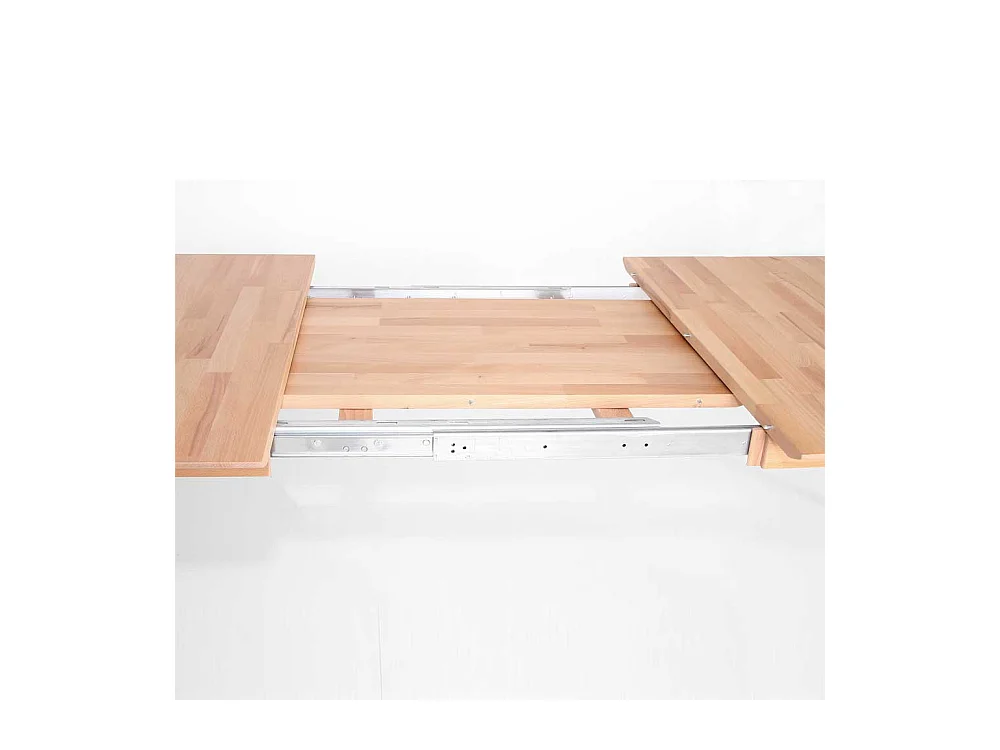 Ausziehtisch aus Eiche Massivholz geölt