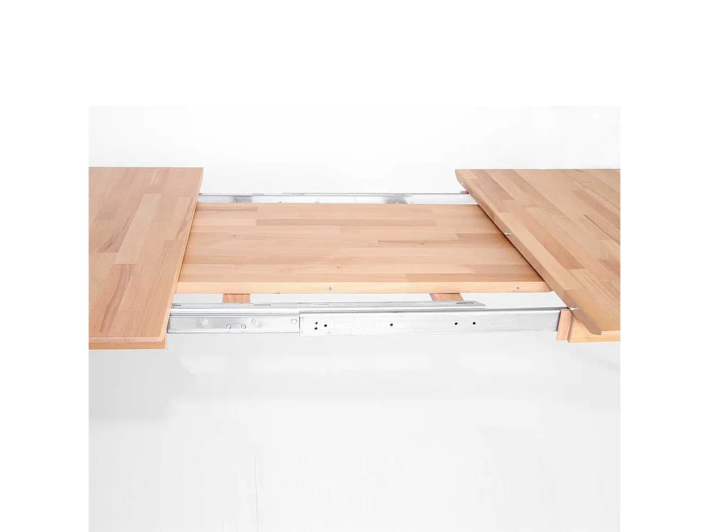 Ausziehtisch aus Eiche Massivholz geölt