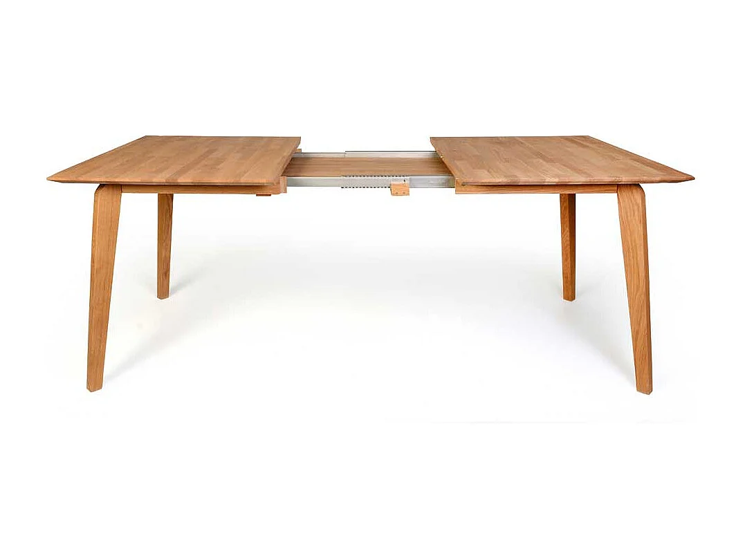 Ausziehtisch aus Eiche Massivholz geölt
