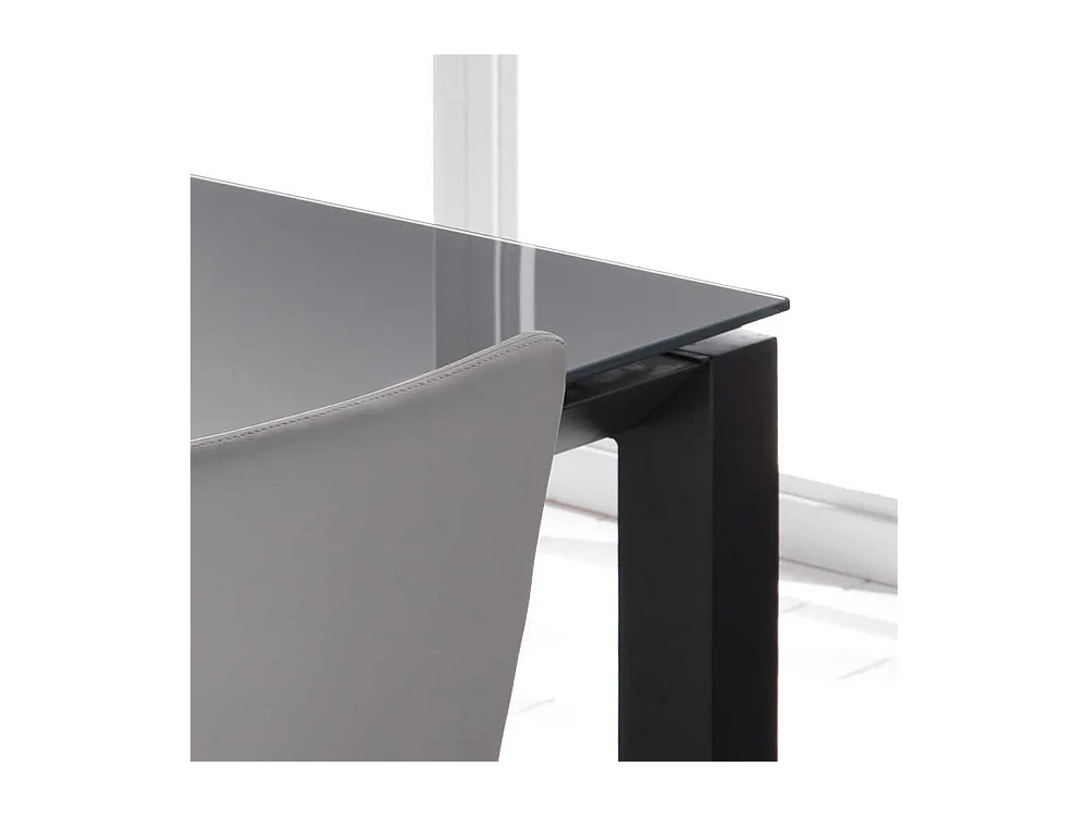 Esstisch in Anthrazit Kopfauszug