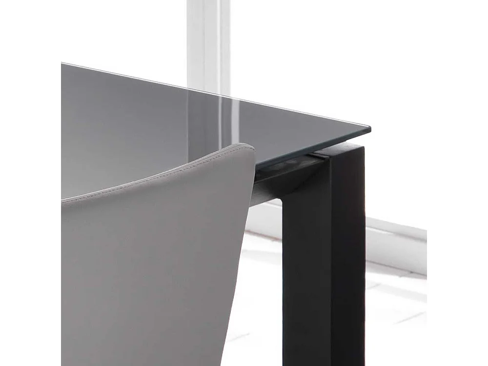 Esstisch in Anthrazit Kopfauszug