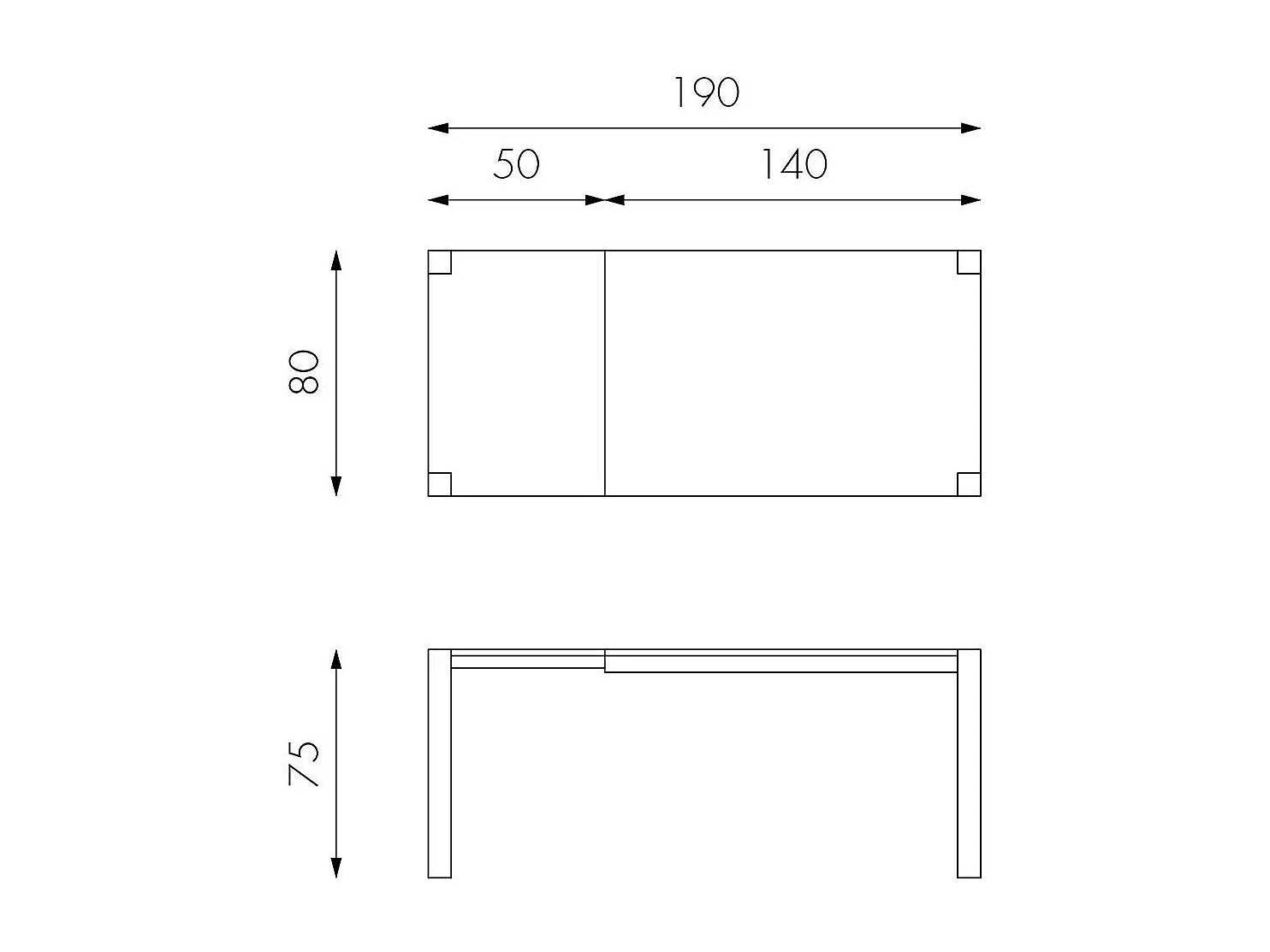 Esszimmertisch in Eiche hell furniert verlängerbar