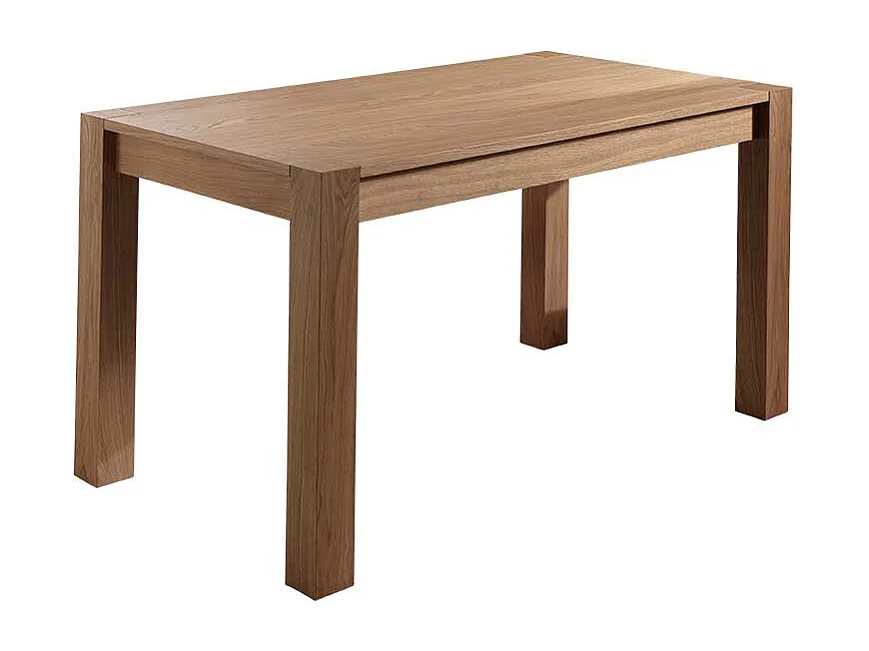 Esszimmertisch in Eiche hell furniert verlängerbar