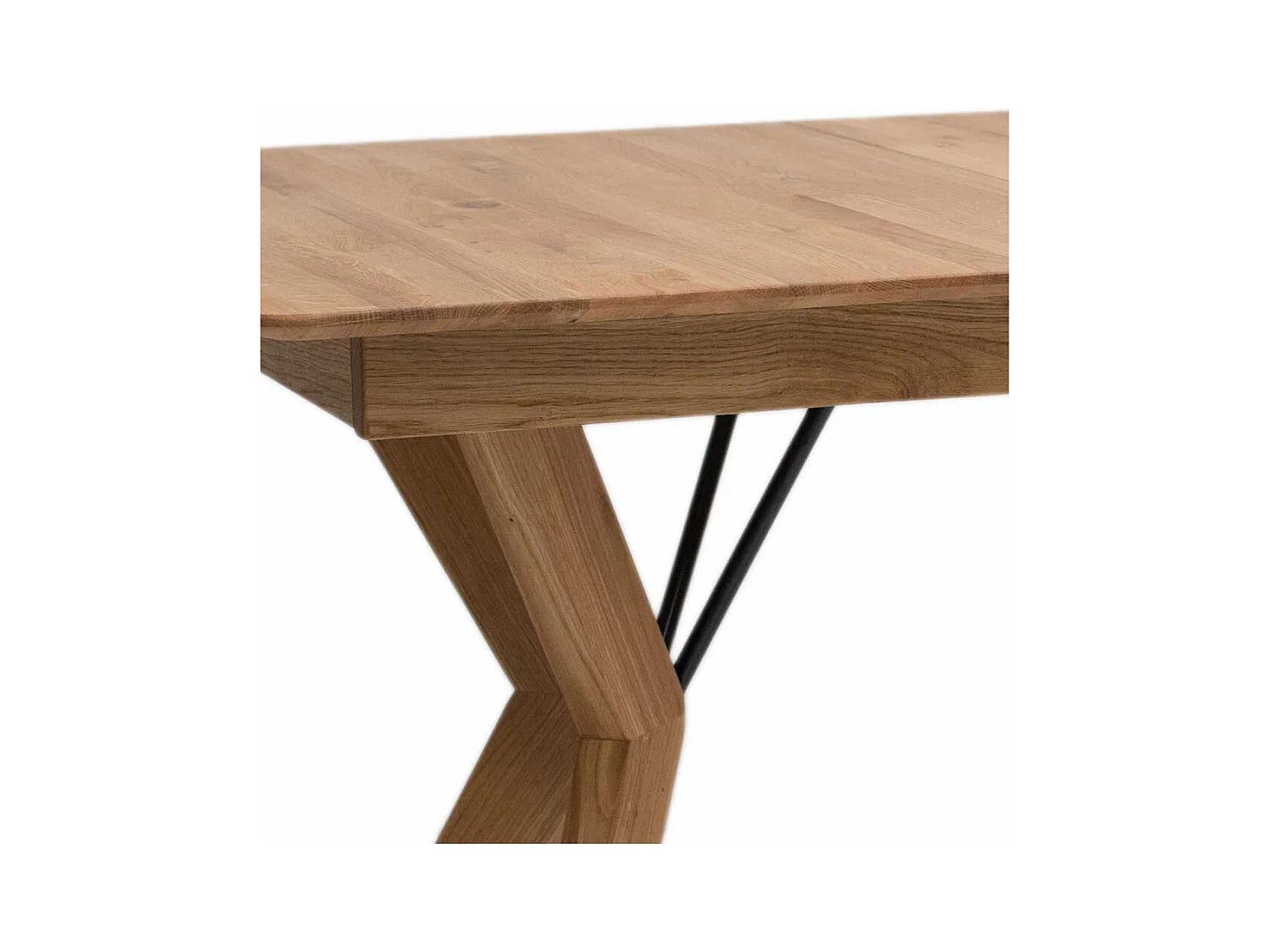 Holz Esszimmertisch Eiche geölt Mittelauszug