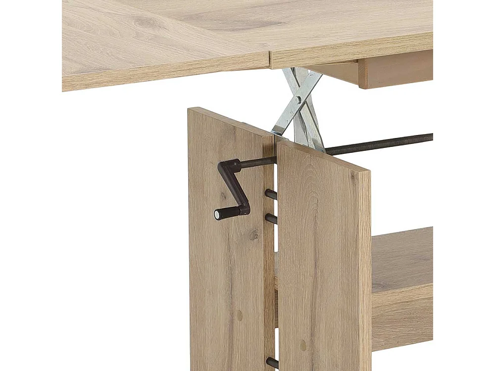 Ausziehtisch Made in Germany Kurbel höhenverstellbar