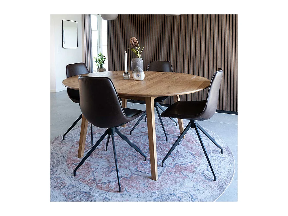 Esstisch Eiche geölt mit Butterflyauszug Skandi Design