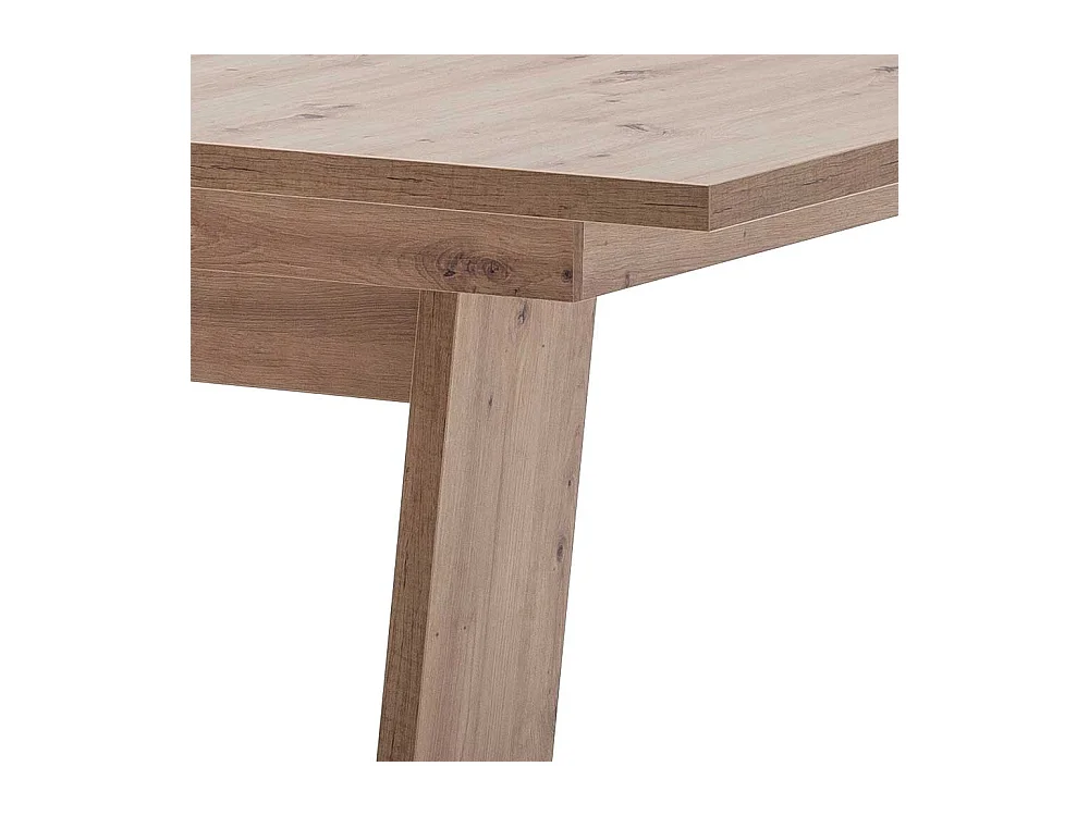 Esszimmer Tisch in Eichefarben Mittelauszug