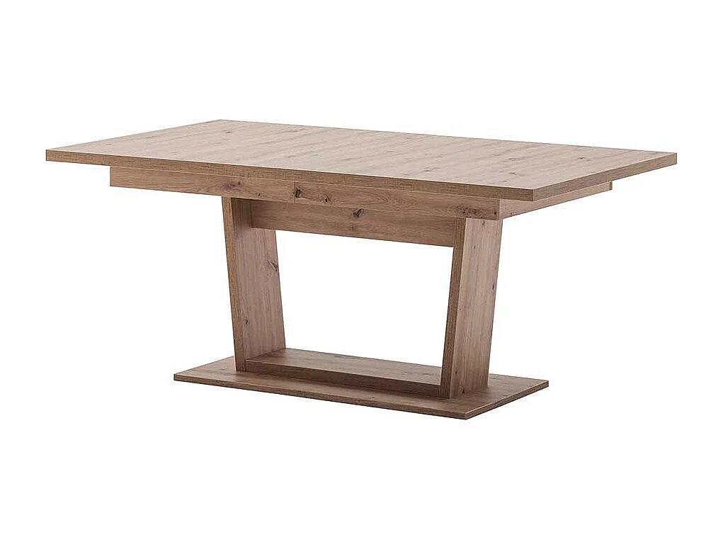 Esszimmer Tisch in Eichefarben Mittelauszug