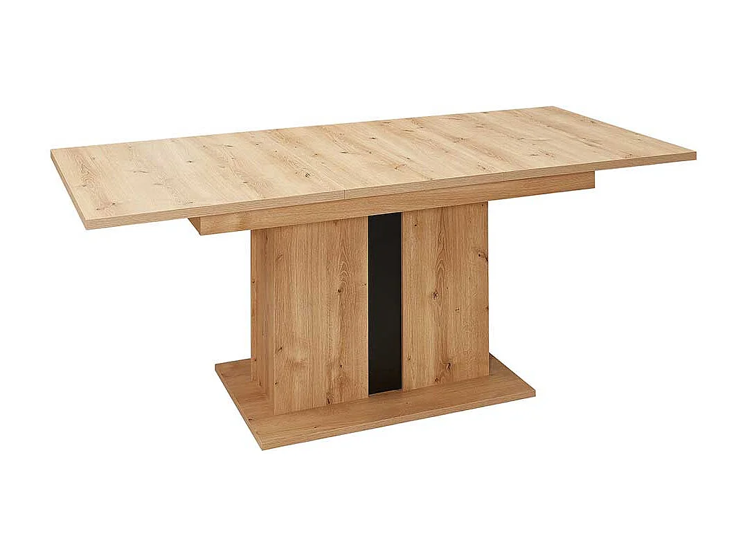 Esstisch in modernem Design einer Einlegeplatte