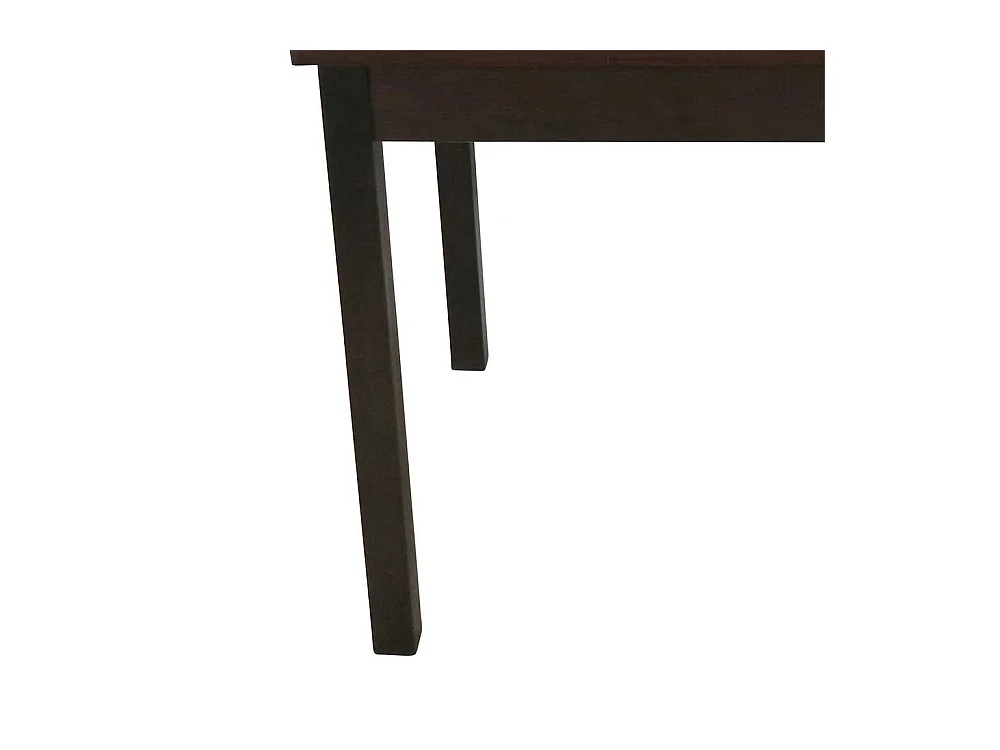 Kleiner Ausziehtisch in Nussbaumfarben Buche