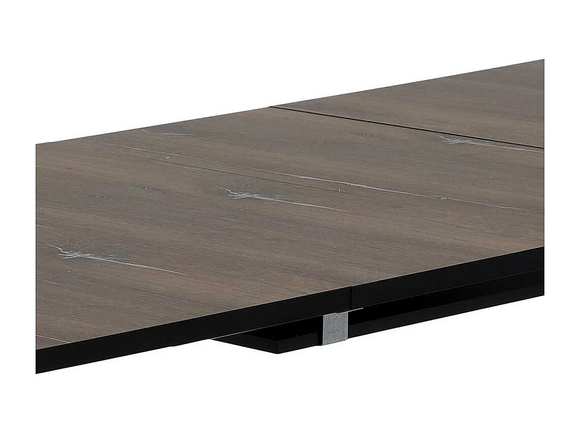 Ausziehtisch mit zwei Einlegeplatten Retrostil