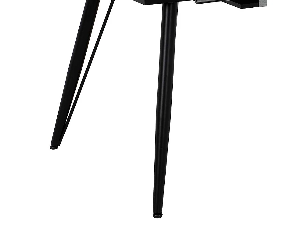 Ausziehtisch mit zwei Einlegeplatten Retrostil