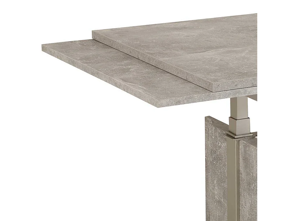 Funktionscouchtisch in Beton Grau Made in Germany