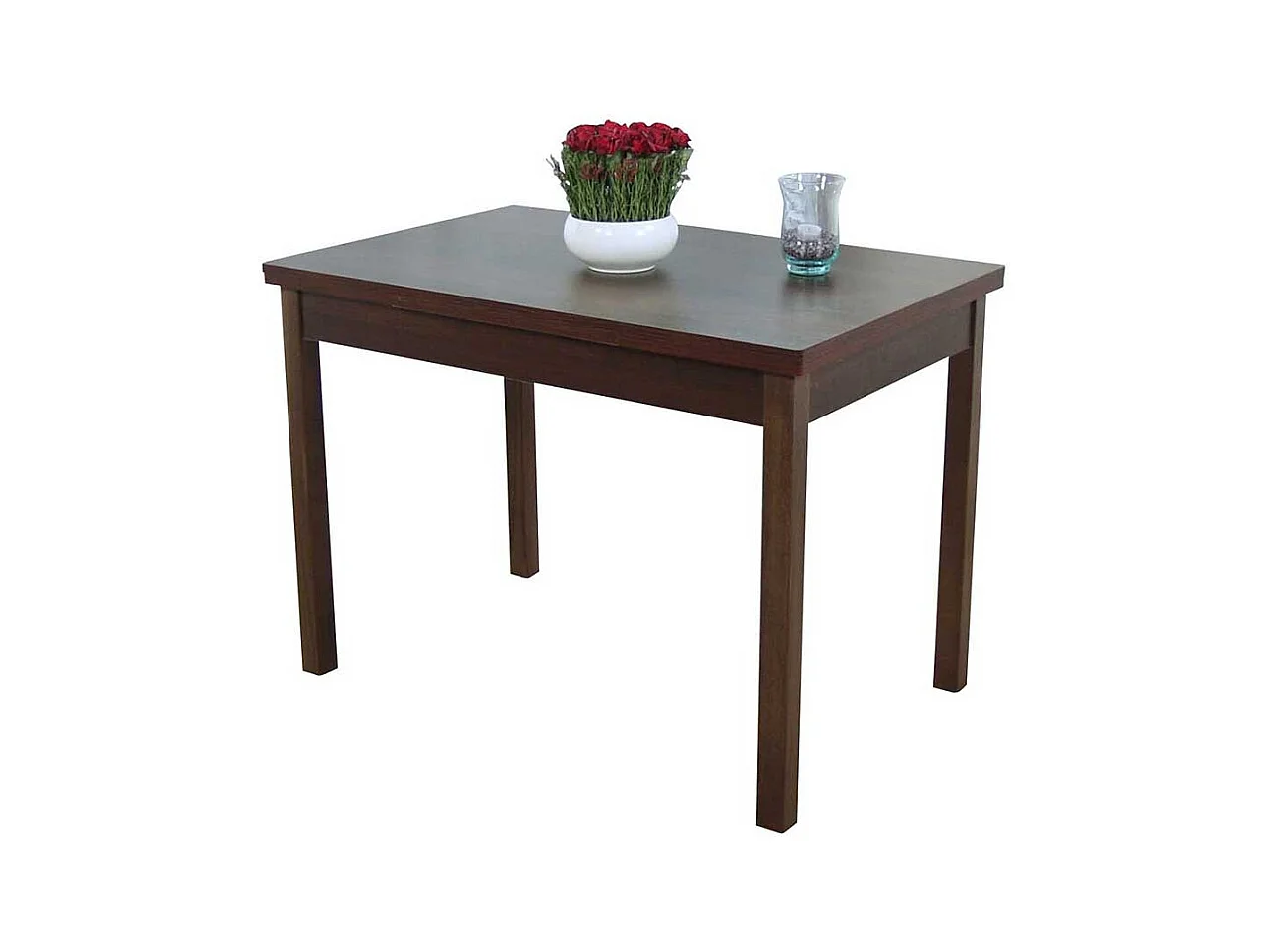 Ausziehtisch in Nussbaumfarben Esszimmer