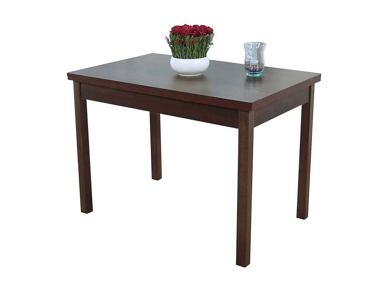 Ausziehtisch in Nussbaumfarben Esszimmer