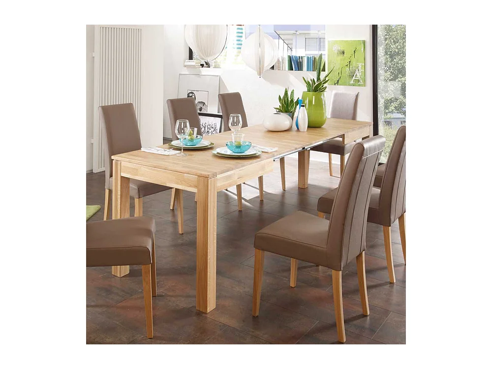 Esstisch aus Eiche Massivholz Extra Groß