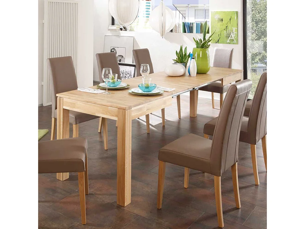 Esstisch aus Eiche Massivholz Extra Groß