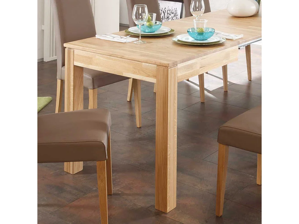 Esstisch aus Eiche Massivholz Extra Groß