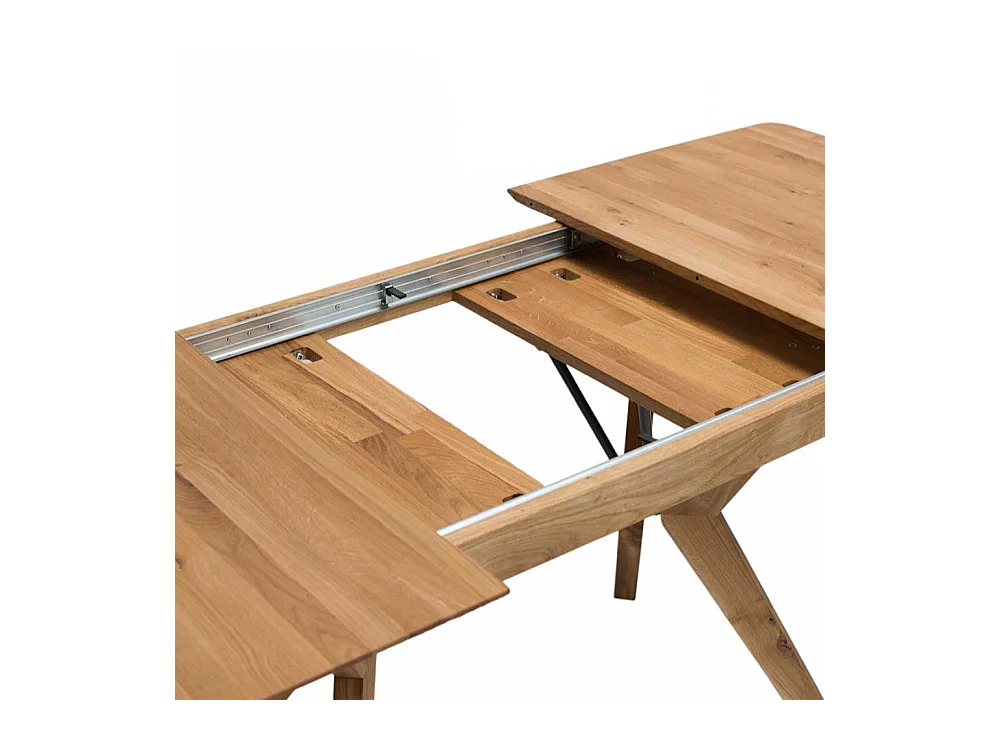 Holz Esszimmertisch Eiche geölt Mittelauszug