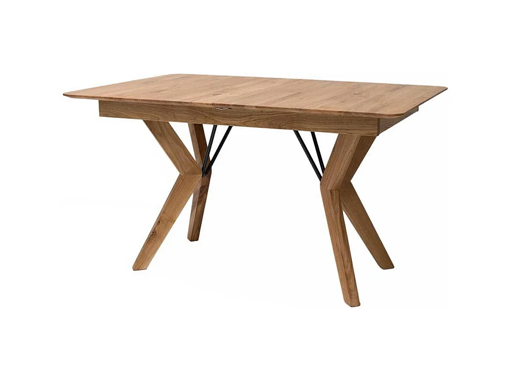 Holz Esszimmertisch Eiche geölt Mittelauszug