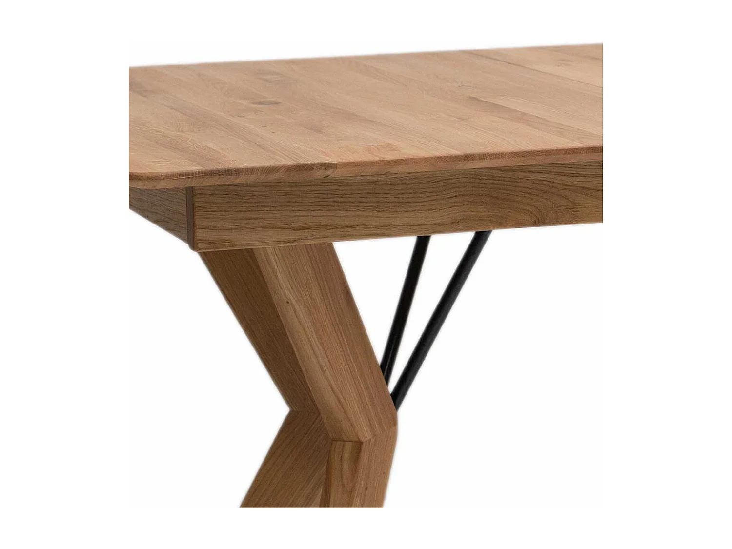 Holz Esszimmertisch Eiche geölt Mittelauszug