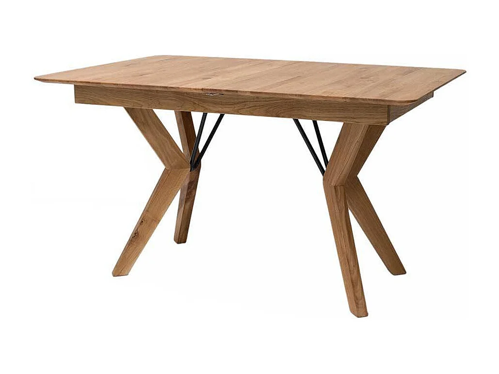 Holz Esszimmertisch Eiche geölt Mittelauszug