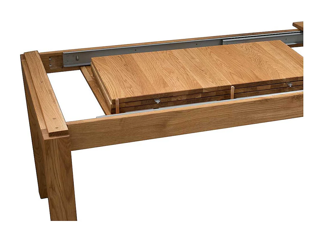 Bufetttisch aus Eiche Massivholz bis maximal 280 cm breit