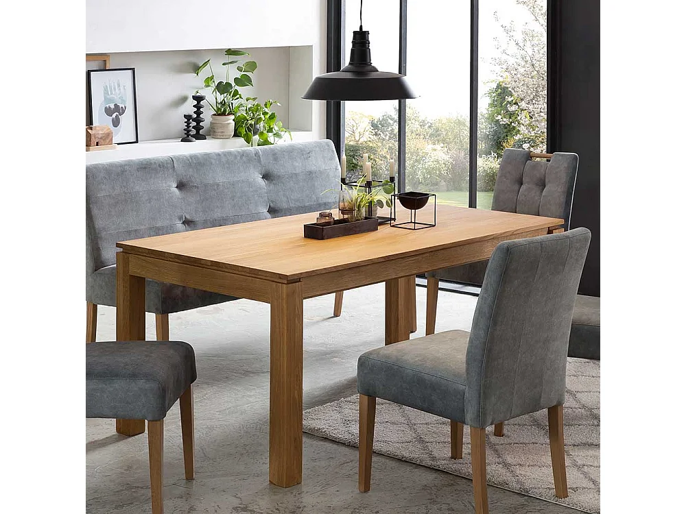 Bufetttisch aus Eiche Massivholz bis maximal 280 cm breit