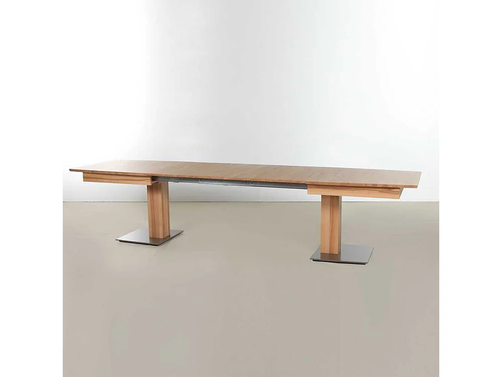 Esszimmertisch mit Auszug Kernbuche Massivholz