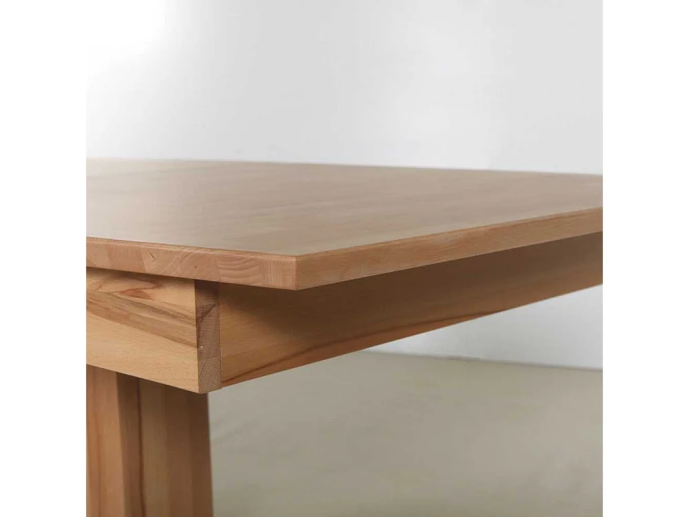 Esszimmertisch mit Auszug Kernbuche Massivholz