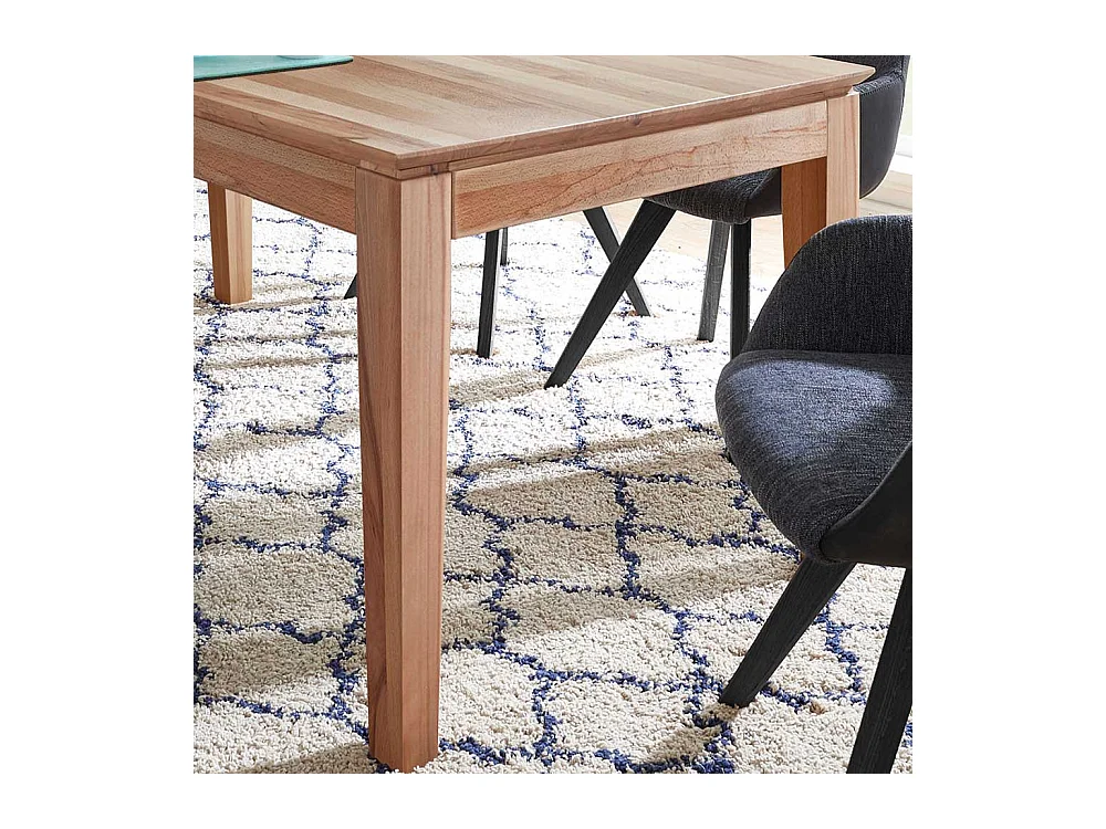 Massivholztisch aus Kernbuche Butterflyauszug