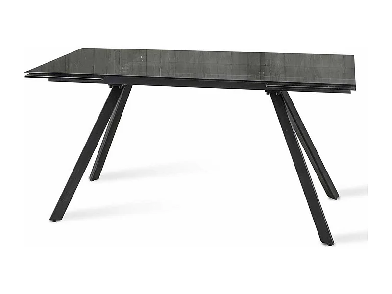 Küchentisch verlängerbar Glasplatte