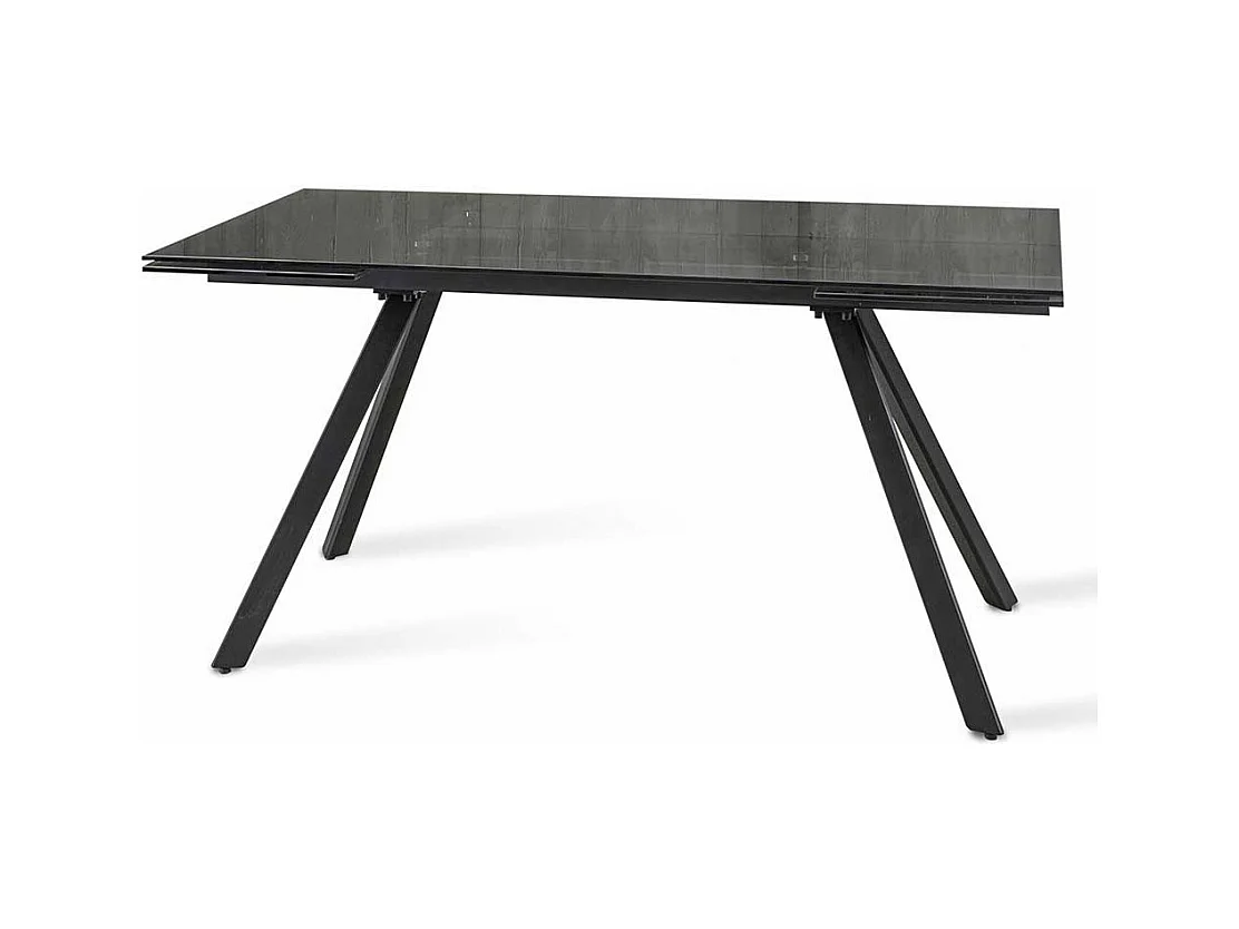 Küchentisch verlängerbar Glasplatte