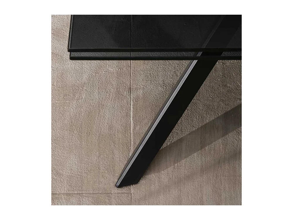 Küchentisch verlängerbar Glasplatte